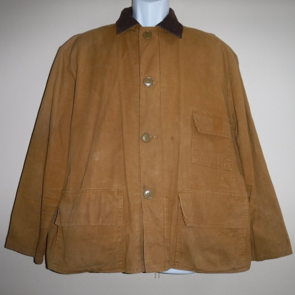 Vtg Sears Sports Center Hunting Field Jacket Large